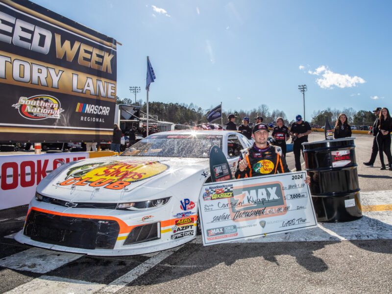 New year, same result: Carson Kvapil takes LMSC opener at Southern National